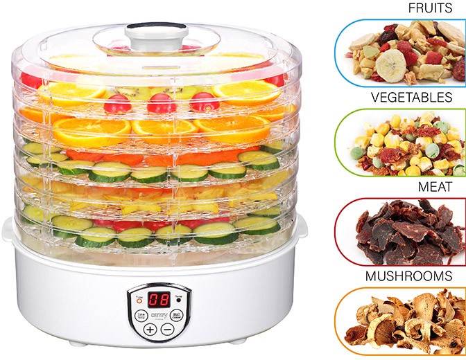 Αποξηραντής Τροφίμων 550 W Camry CR-6659