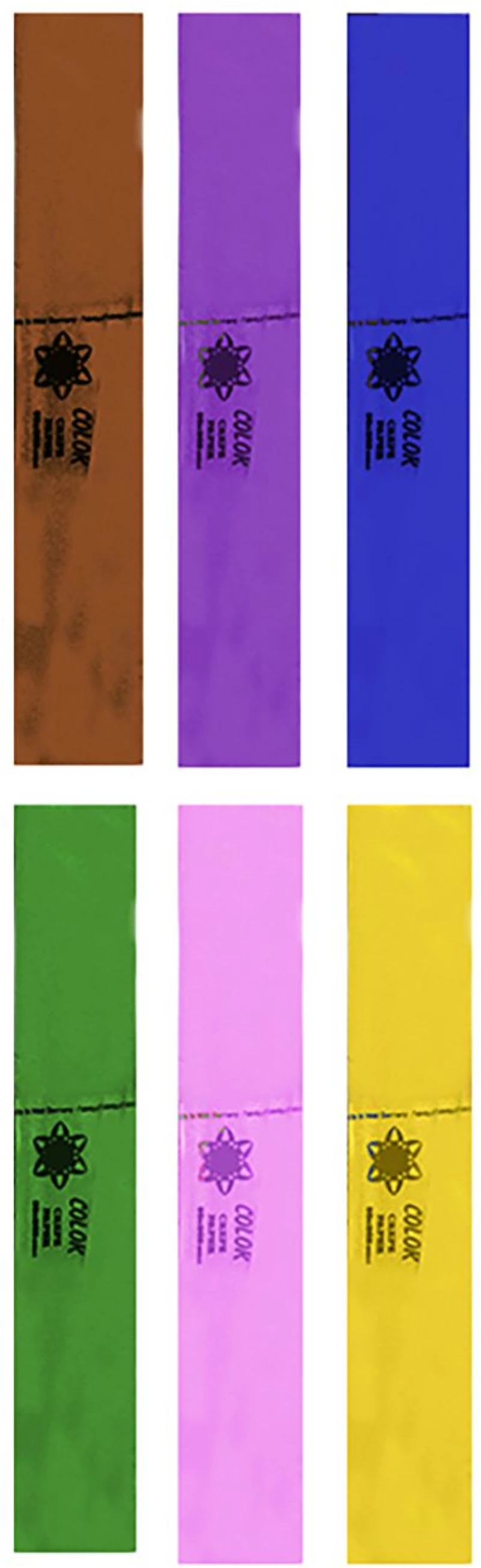 ΧΑΡΤΙ ΓΚΟΦΡΕ  ΧΡΩΜΑΤΑ 2mx50cm Justnote 39100 - ΚΟΚΚΙΝΟ