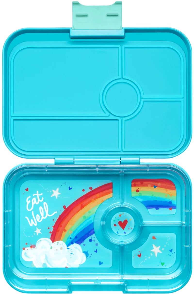 Δοχείο φαγητού ενηλίκων antibes blue Rainbow 4 tapas Yumbox