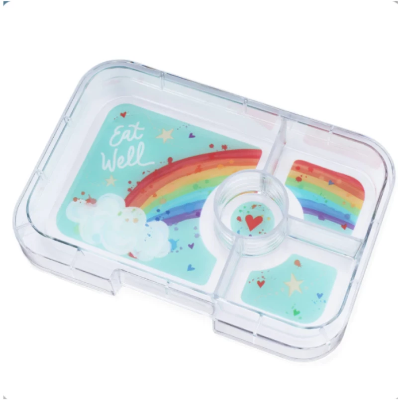 Δοχείο φαγητού ενηλίκων antibes blue Rainbow 4 tapas Yumbox