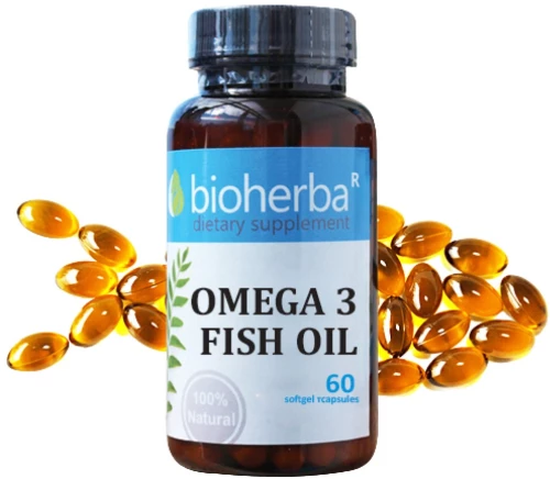 Bioherba Omega 3 Fish Oil 1000 mg [50 Softgels]