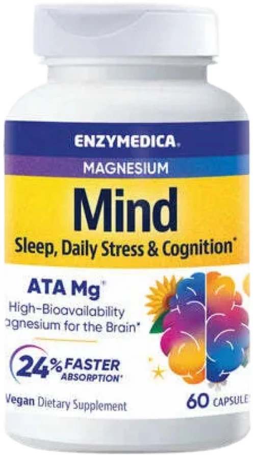 Enzymedica Magnesium Mind [60 Κάψουλες]