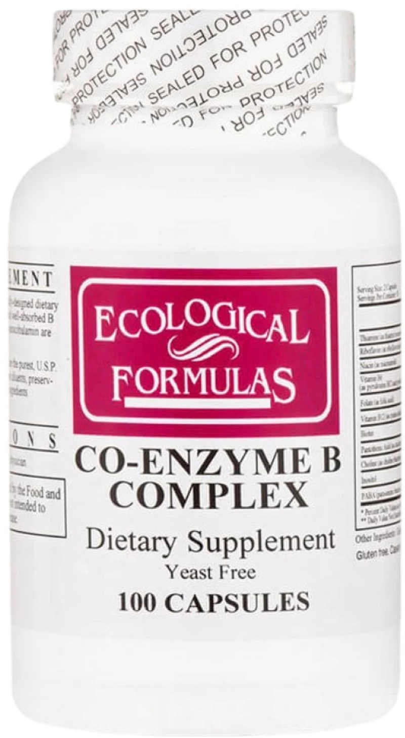 Ecological Formulas Coenzyme B-Complex [100 Κάψουλες]