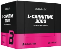 BioTech USA L-Carnitine 3000 mg [20 x 25 ml] Λεμόνι