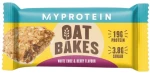 MyProtein Oat Bakes | Low Sugar High Protein Bar [75 Γραμμάρια] Λευκή σοκολάτα με βατόμουρο