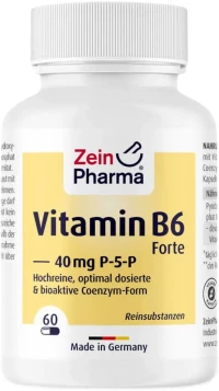 Zein Pharma Vitamin B6 Forte | 40 mg P-5-P [60 Κάψουλες]