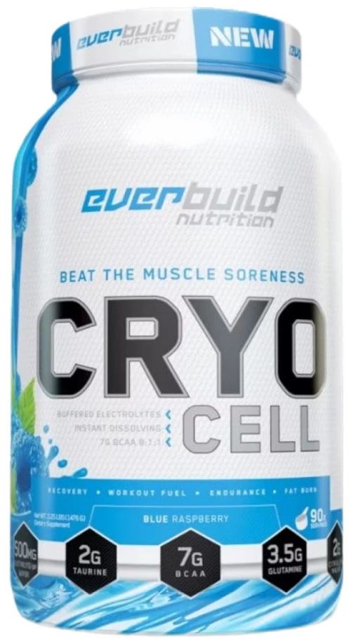 EverBuild Cryo Cell 8:1:1 BCAA Powder [1400 Γραμμάρια] Μπλε βατόμουρο