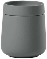 Δοχείο Αποθήκευσης Για Μπατονέτες Nova One 28185 8,4x10cm Grey Zone Denmark Κεραμικό