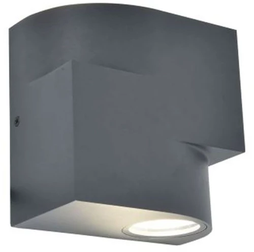 Φωτιστικό Τοίχου Up & Down Marbo 5288001118 14x8cm GU10 LED 2x15W Dark Grey Lutec