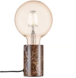 Επιτραπέζιο Φωτιστικό Siv Marble 45875018 E27 10,3x6,4cm Brown Nordlux