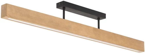 Φωτιστικό Οροφής - Πλαφονιέρα Teo 6619 96x5x15cm Led 36W Natural-Black TK Lighting