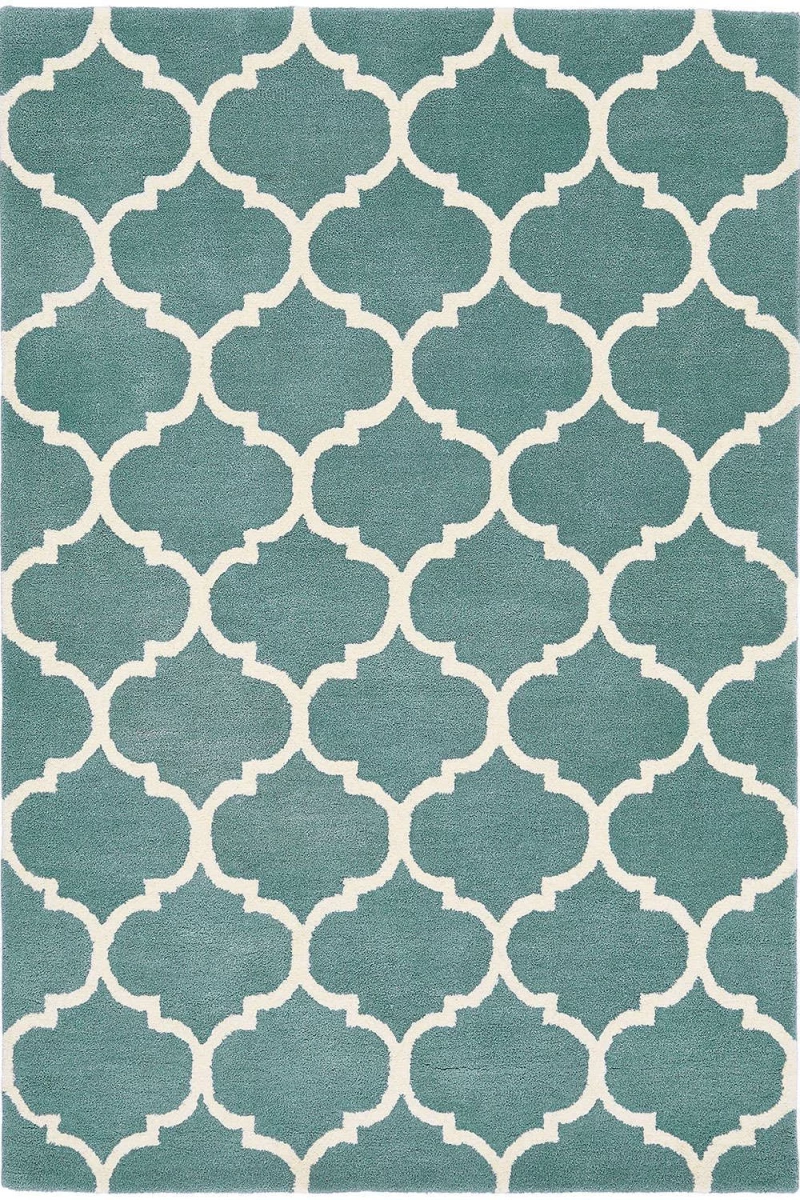 Χαλί Albany Ogee Duck Egg Turquoise Asiatic London 80X150cm