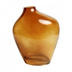 Βάζο 00.03.32565 15x8,5x17cm Honey Γυαλί