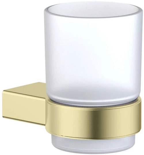 Ποτηροθήκη Artemis A0350743 Φ6,6cm Gold Karag Ανοξείδωτο Ατσάλι