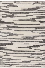 Χαλί Mason Ikat Ivory-Black Asiatic London 160X230cm