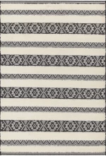Χαλί Monty MN03 Stripe Black-Cream Asiatic London 80X150cm