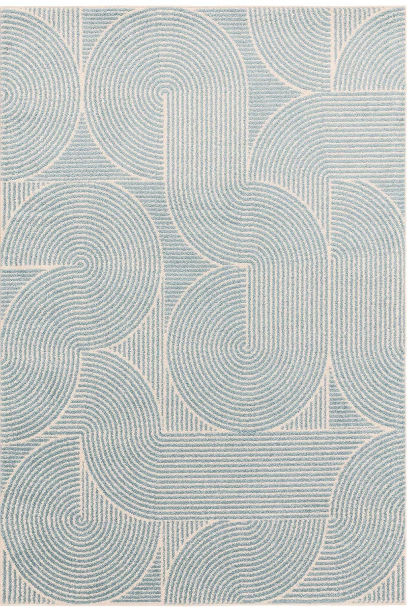 Χαλί Muse MU02 Swirl Blue Asiatic London 160X230cm