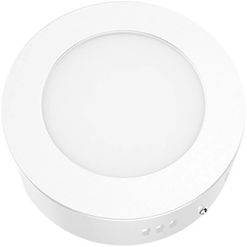 Πάνελ Veko Led VEKO630RW Φ11,7cm 6W 3000K White Aca Στρόγγυλο