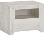 Κομοδίνο Alaska 161321229 49,1x40,2x37,6cm White