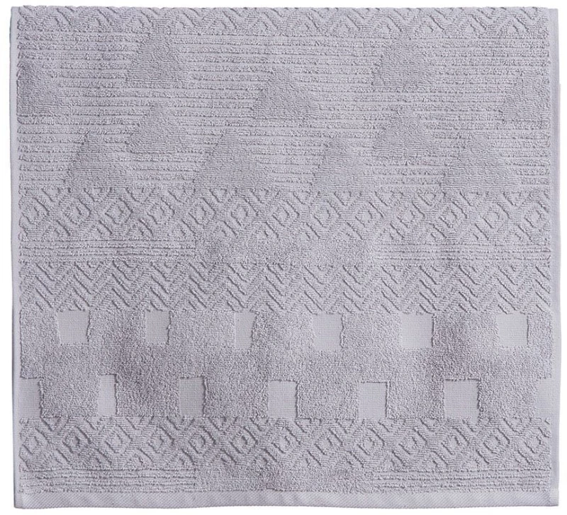 Πετσέτα Quantum Grey Nef-Nef Homeware Προσώπου 50x90cm 100% Βαμβάκι