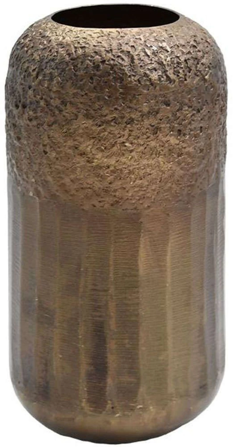 Βάζο Μεταλλικό 941-124-002 15x27cm Bronze Μέταλλο