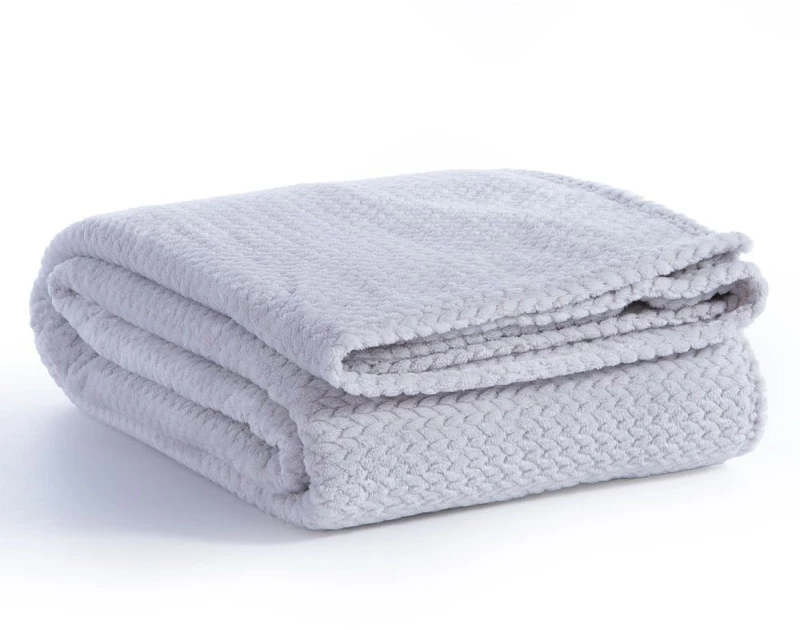 Κουβέρτα Worth Grey Nef-Nef Homeware Υπέρδιπλο 220x240cm Πολυέστερ