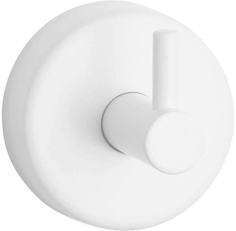 Άγκιστρο Μπάνιου Moderno 220966 White Mat Karag Ανοξείδωτο Ατσάλι