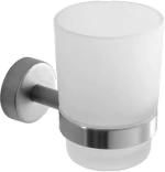 Ποτηροθήκη Moderno 250199 Satin Karag Ανοξ.Ατσάλι,Γυαλί