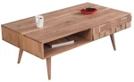 Τραπεζάκι Σαλονιού Teka ΕΑ7046 117x60x40cm Acacia Natural Ξύλο