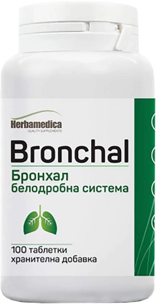 Herbamedica Bronchal [100 Ταμπλέτες]
