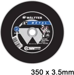 Δίσκοι Κοπής Metal 350x3.5mm WALTTER - 3503525