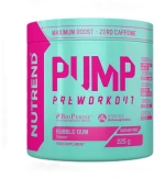Nutrend Pump Pre-Workout Stim Free [225 Γραμμάρια] Τσίχλα