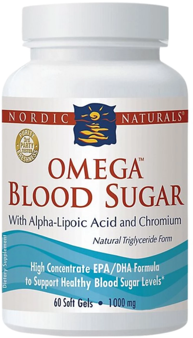 Nordic Naturals Omega Blood Sugar 896 mg [60 Softgels]
