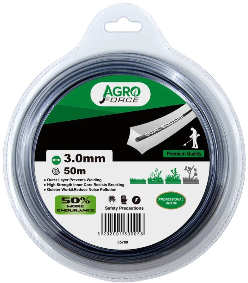 Μεσινέζα Τετράγωνη Διπλή 3mm-50m AgroForce - 31305709