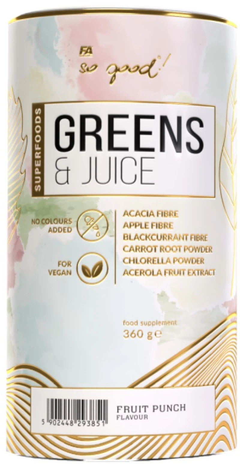FA Nutrition Greens & Juice | So Good! Series [360 Γραμμάρια] Λεμόνι