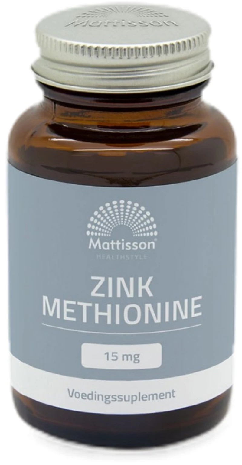 Mattisson Healthstyle Zinc Methionine 15 mg [90 Κάψουλες]