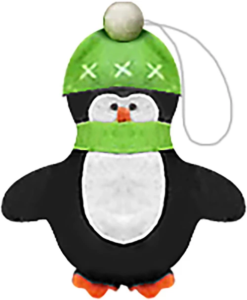Πιγκουίνος κρεμαστός 10cm Xmasfest 1133716 - 24 ΤΕΜ 93-3696