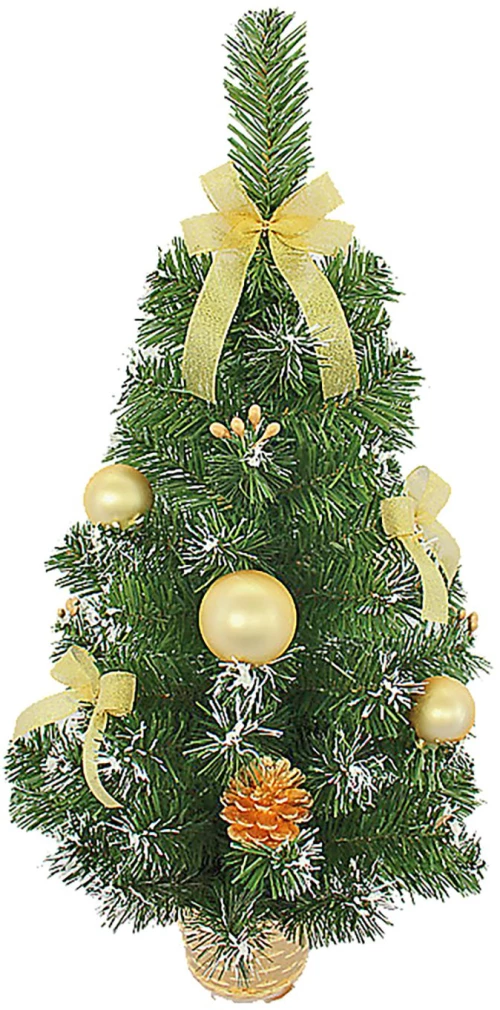 Δεντράκι στολισμένο 60cm Xmasfest 113935 ΧΡΥΣΟ 93-915-GLD