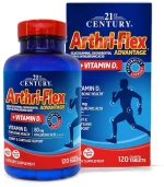 21st Century Arthri-Flex Advantage + D3 [120 Ταμπλέτες]