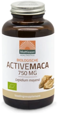 Mattisson Healthstyle Organic Maca Root 750 mg [90 Κάψουλες]