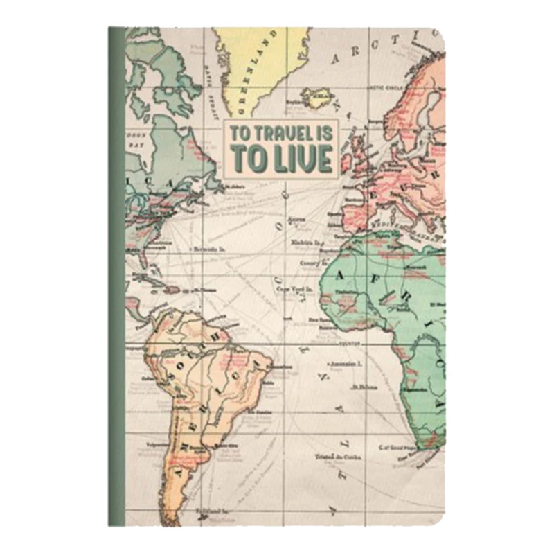 Legami A5NOT0013 τετράδιο ριγέ 80φ 21x14cm Travel