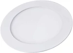 POWERTECH LED panel PT-1270 χωνευτό, 18W, Φ22cm, 4000K, 1440lm, λευκό
