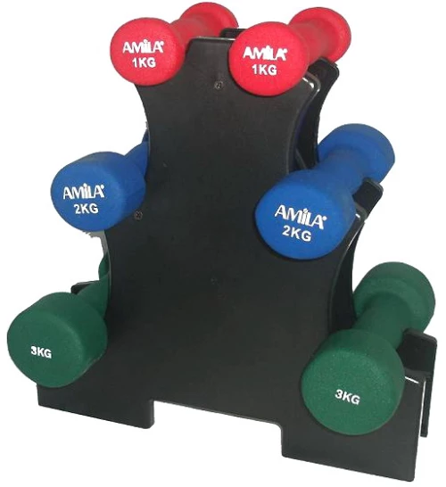 Σετ Βαράκια Soft 12kg Με Βάση Στήριξης