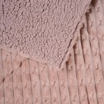 Κουβερτοπάπλωμα sherpa υπέρδιπλο nude 220x240cm Das Home 1175
