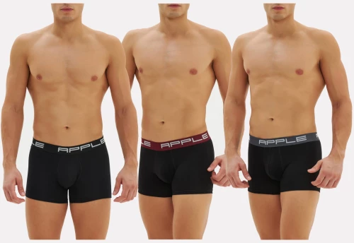 Apple Boxer Ανδρικά Μποξεράκια 3Pack APP-0113965-1