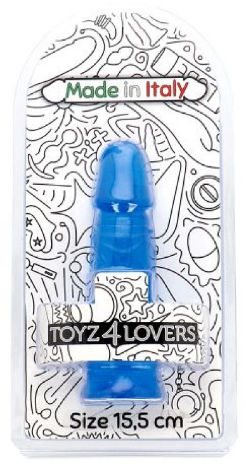 Ezio transparent blue Dildo