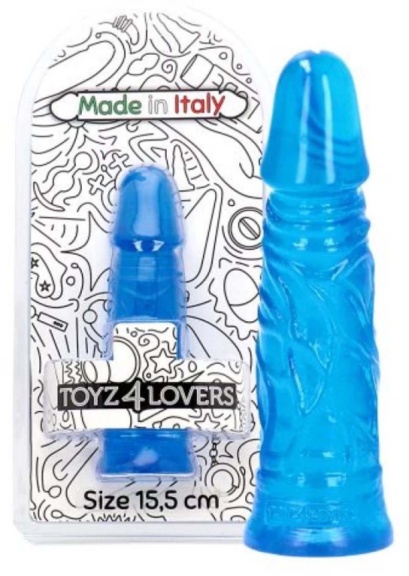 Ezio transparent blue Dildo