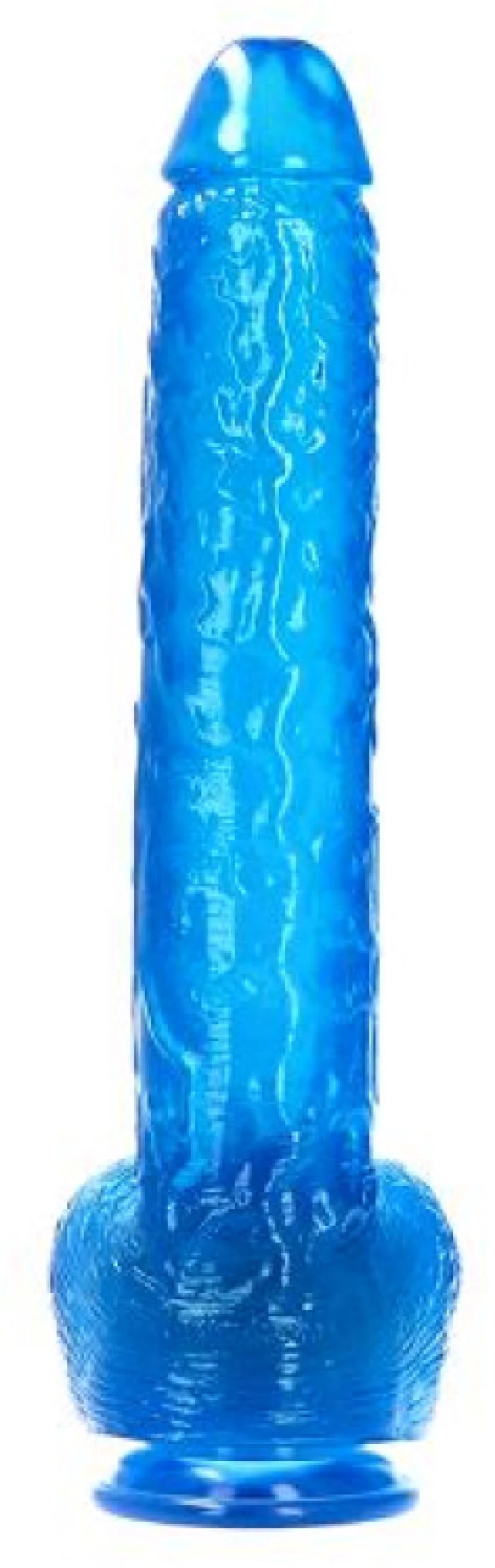 Dildo Golia Transparent blue