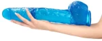 Dildo Golia Transparent blue