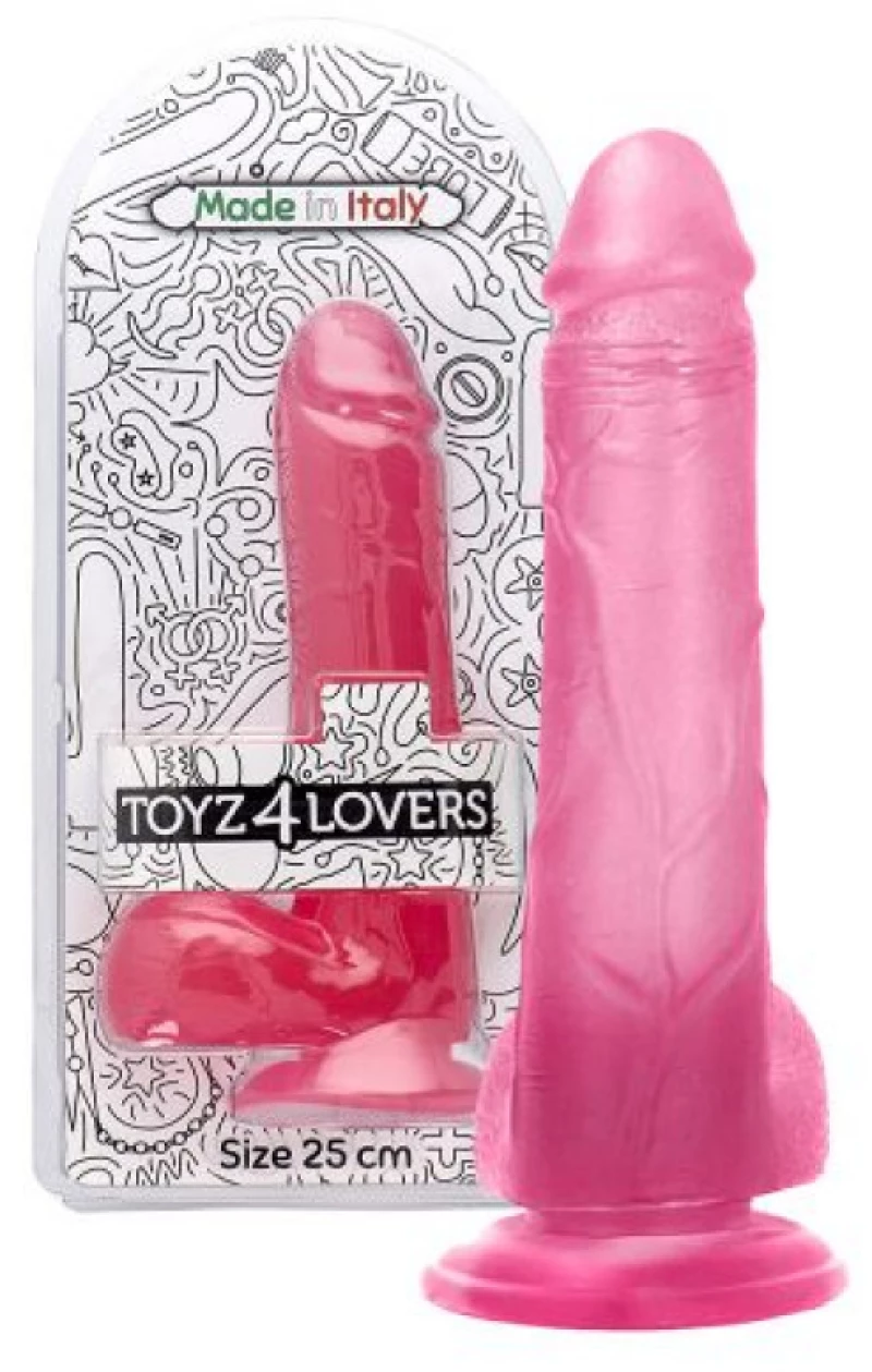 Transparent Pink Costanzo Dildo